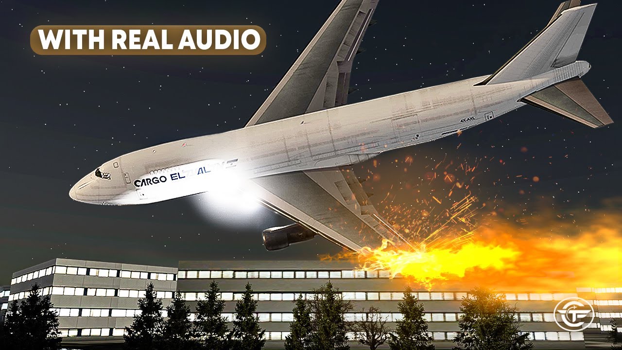 Boeing 747 Crashes Just After TakeOff in the Heart of Europe (With Real