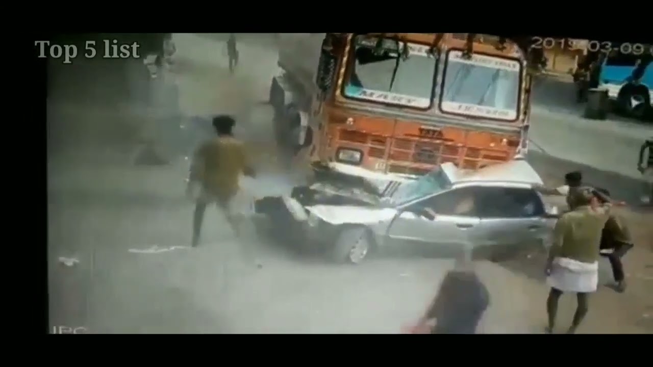 Top 5 Accident CCTv Footage. Road Accidents In India – Smile.Wiki